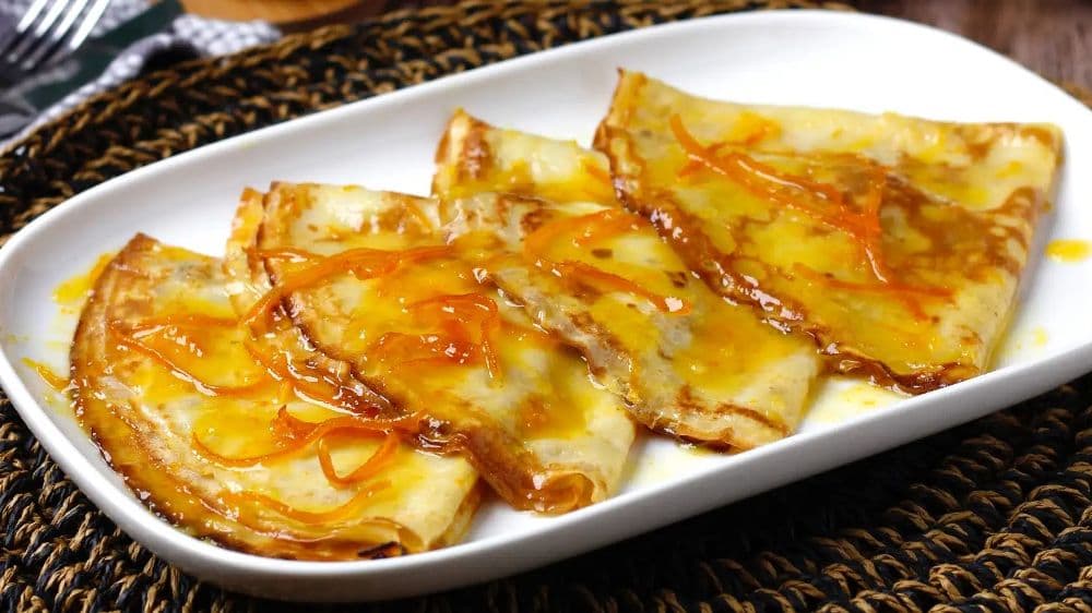 Млинці Креп Сюзетт (Crêpes Suzette)